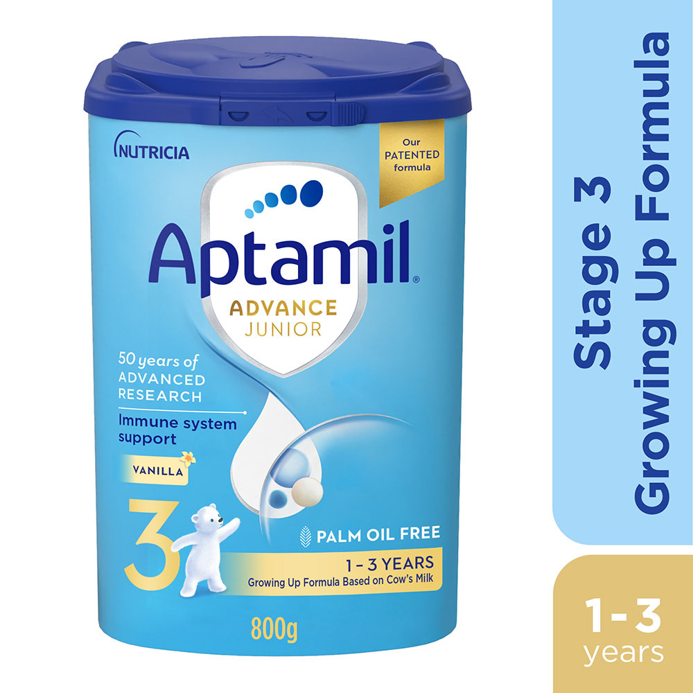 Aptamil - Advance Junior 3 Palm Oil Free Milk Formula - 800 g