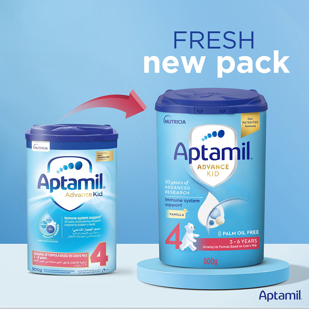 Aptamil - Advance Kid 4 Palm Oil Free Milk Formula - 800 g