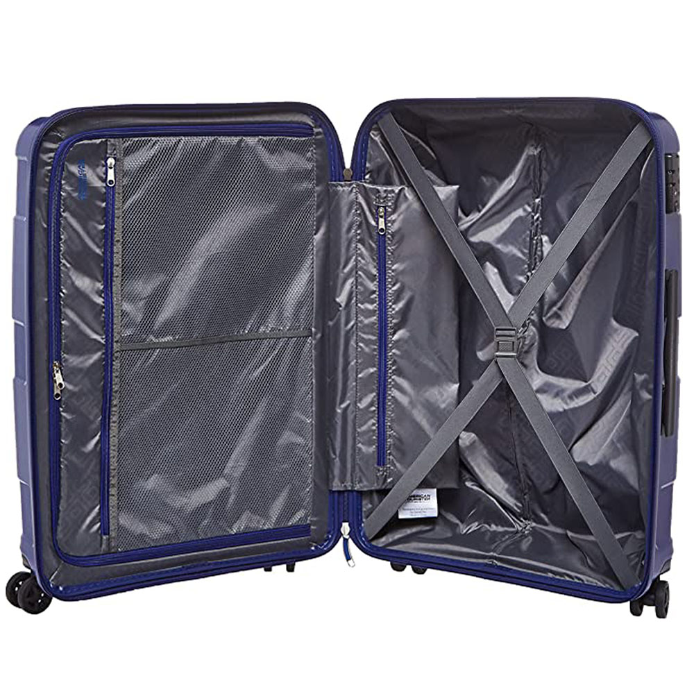 American Tourister - Rumpler Next Spinner Hard Check-In Luggage Bag - 68 - Twilight Blue