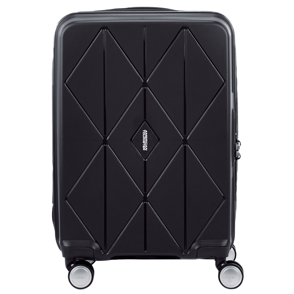 American Tourister - Argyle Spinner Hard Cabin Luggage Bag - 55cm - Black