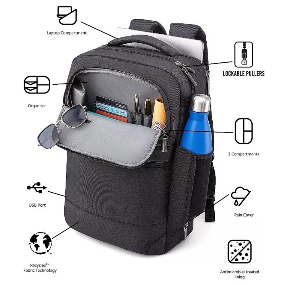 American Tourister - Rubio SP Backpack 2 - Black