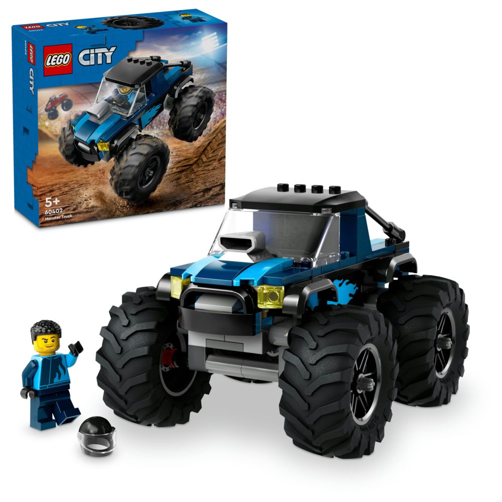 Lego - 60402 Blue Monster Truck Building Playset