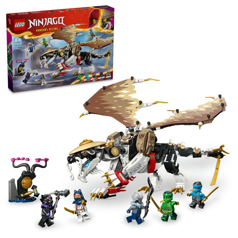 Lego - 71809 Egalt The Master Dragon Building Playset