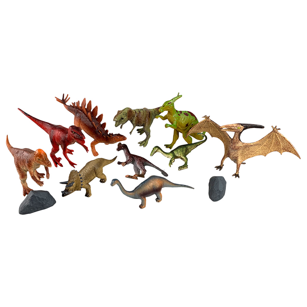 Wenno - Dinosaurs In Window Box - 12pcs
