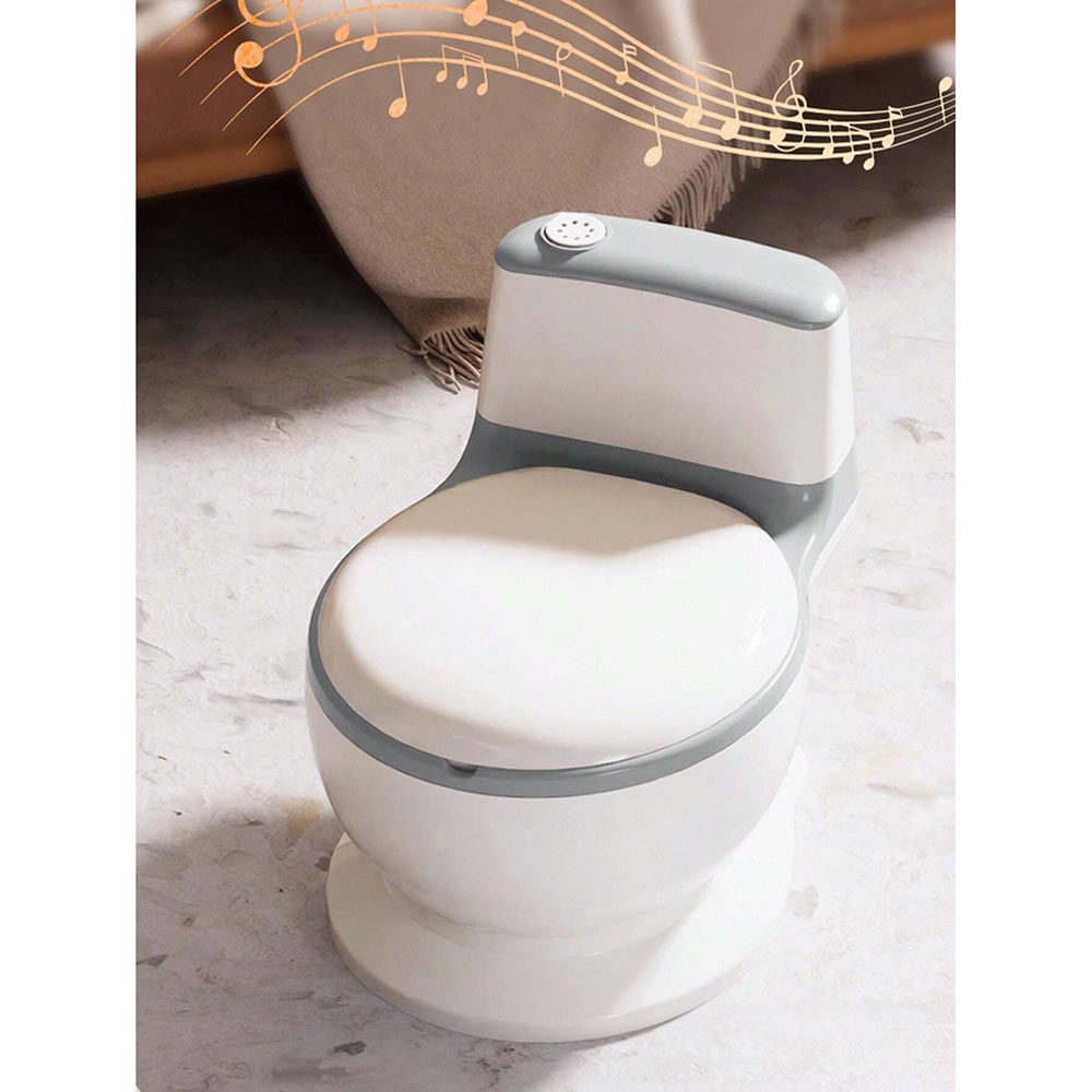 Little Angel - Baby Potty Training Simulated Chair Seat - Grey