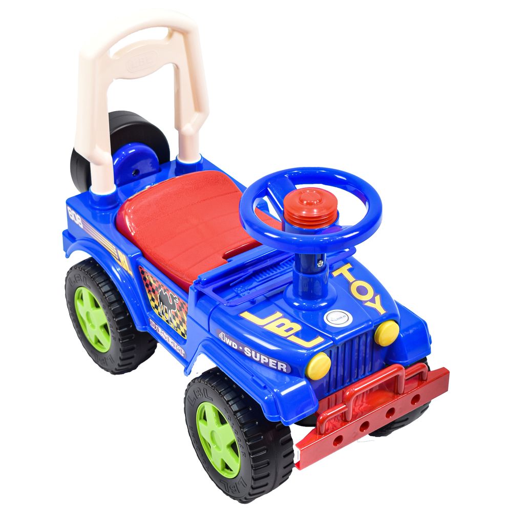 Amla - Ride-On Jeep w/ Out Sounds - Blue