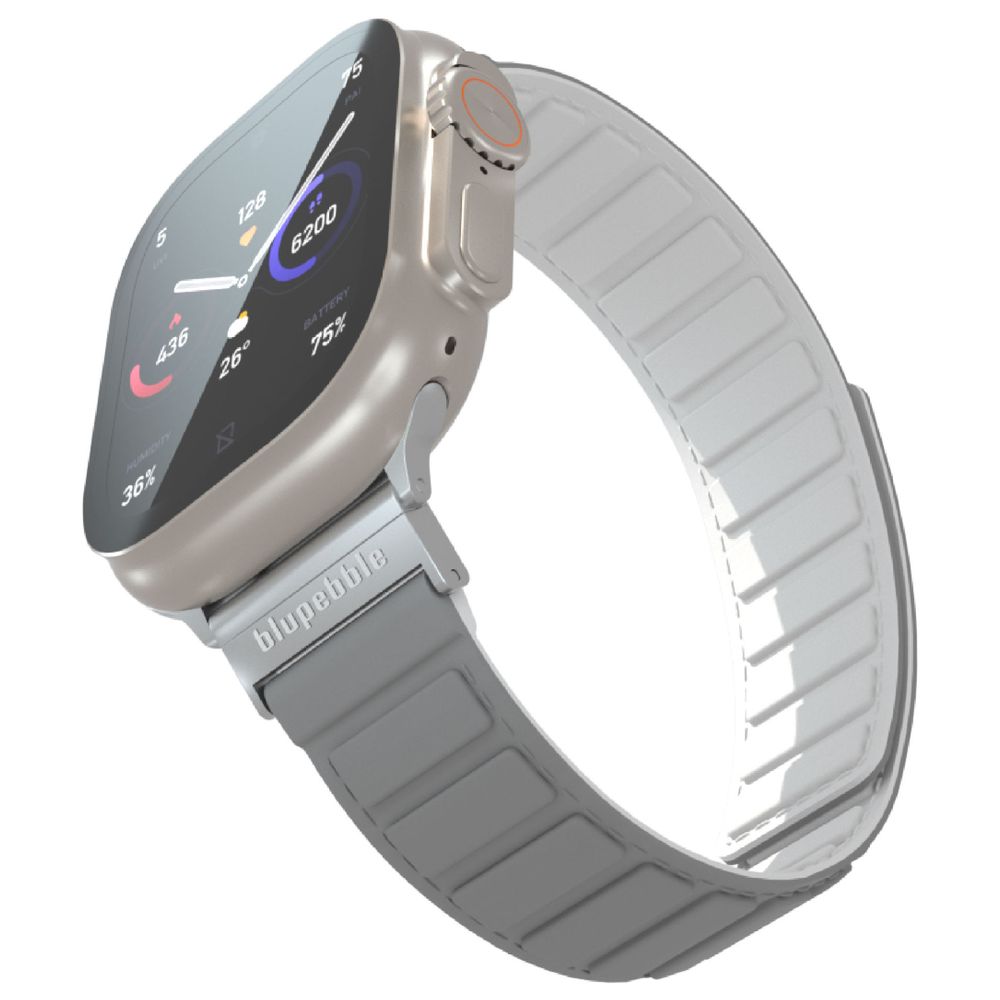 Blupebble - Reversible Magnetic Apple Watch Strap Ultra - Marmolada