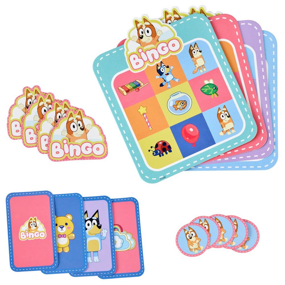 Bluey - Bingo's Bingo Card Game