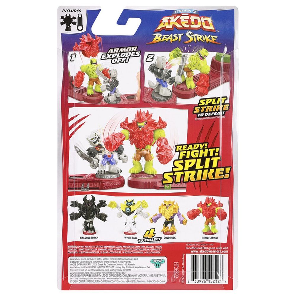 Akedo - S5 Giants Beast Figure Shadow Roach - Black