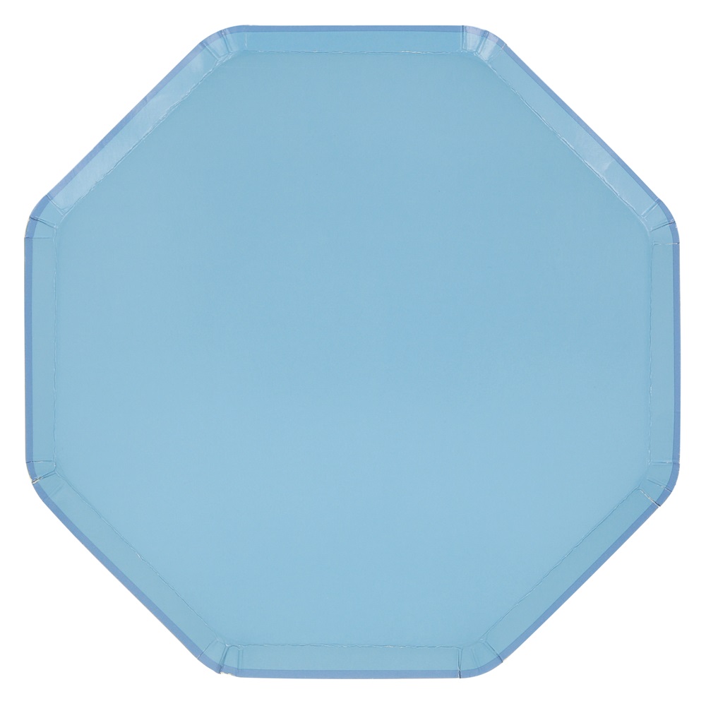 ميري ميري - صحون حفلات - أزرق