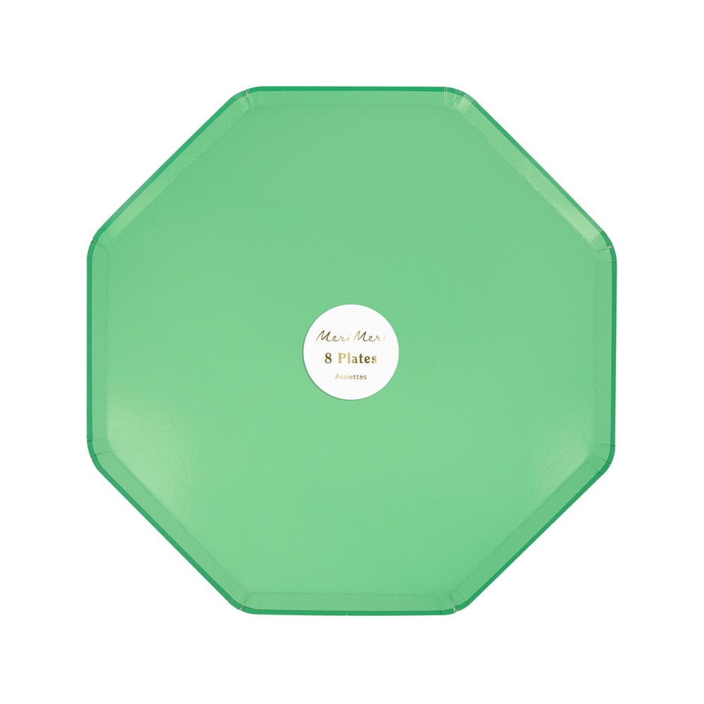 Meri Meri - Emerald Green Side Plates