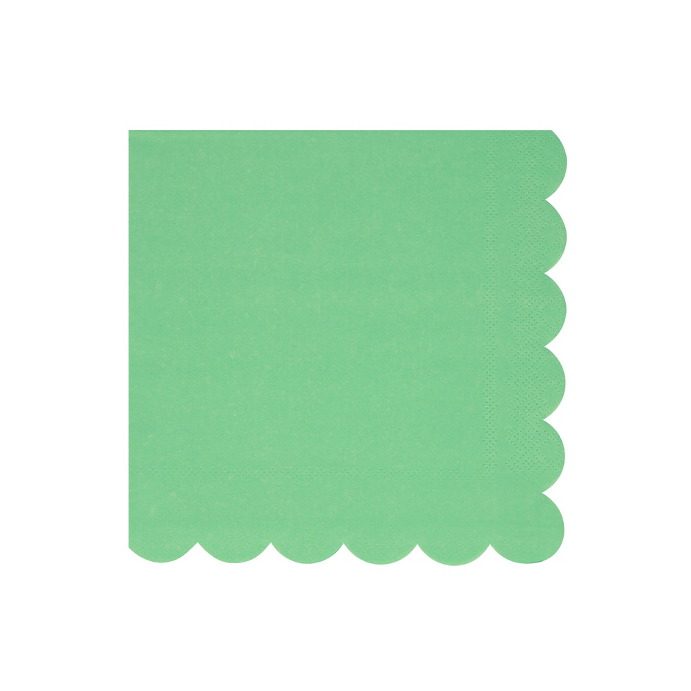Meri Meri - Emerald Green Large Napkins