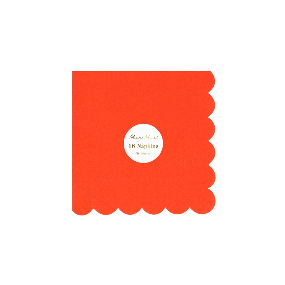 Meri Meri - Tomato Red Small Napkins