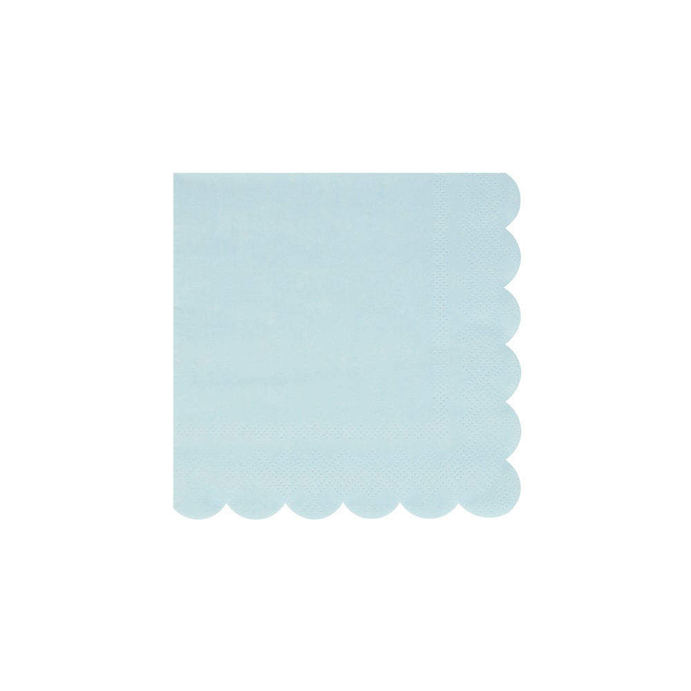Meri Meri - Summer Sky Blue Small Napkins