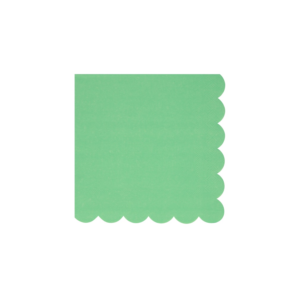Meri Meri - Emerald Green Small Napkins