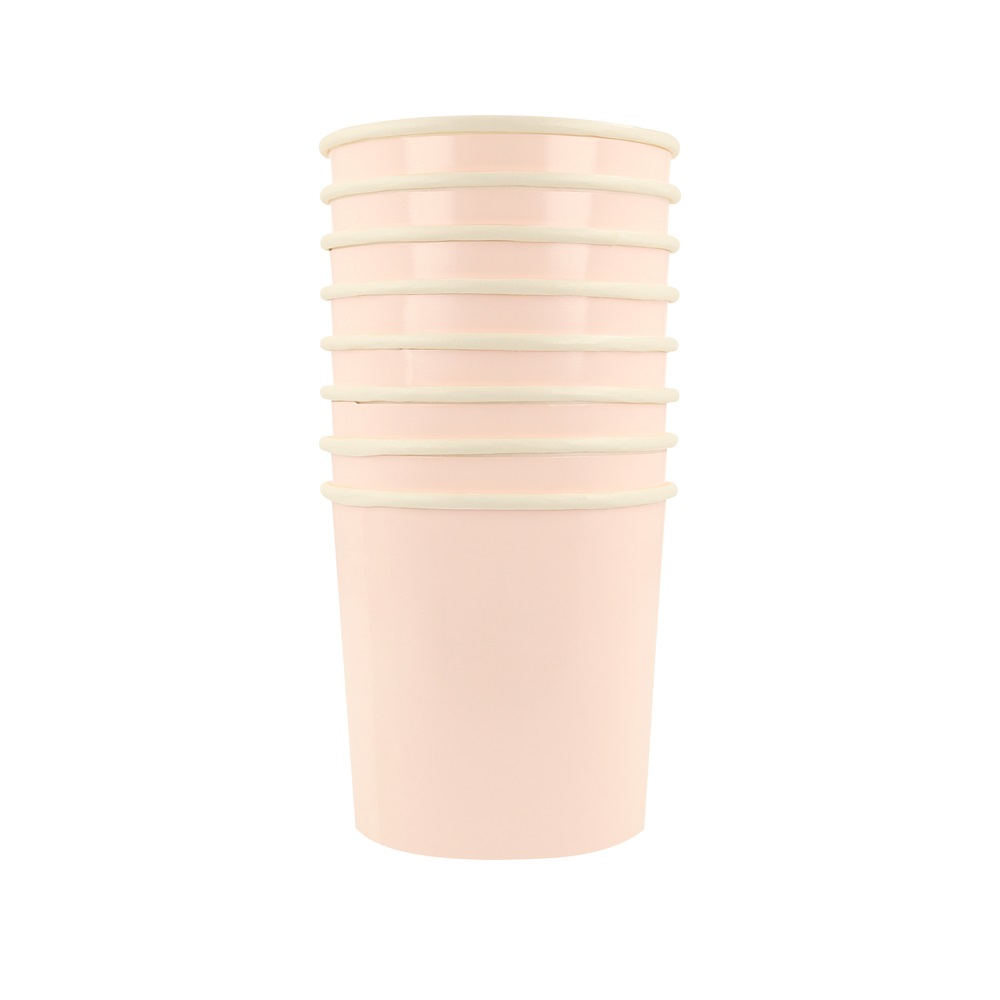 Meri Meri - Tumbler Cups - Ballet Slipper Pink - Pack of 8