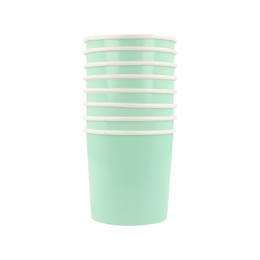 Meri Meri - Tumbler Cups - Sea Foam Green - Pack of 8