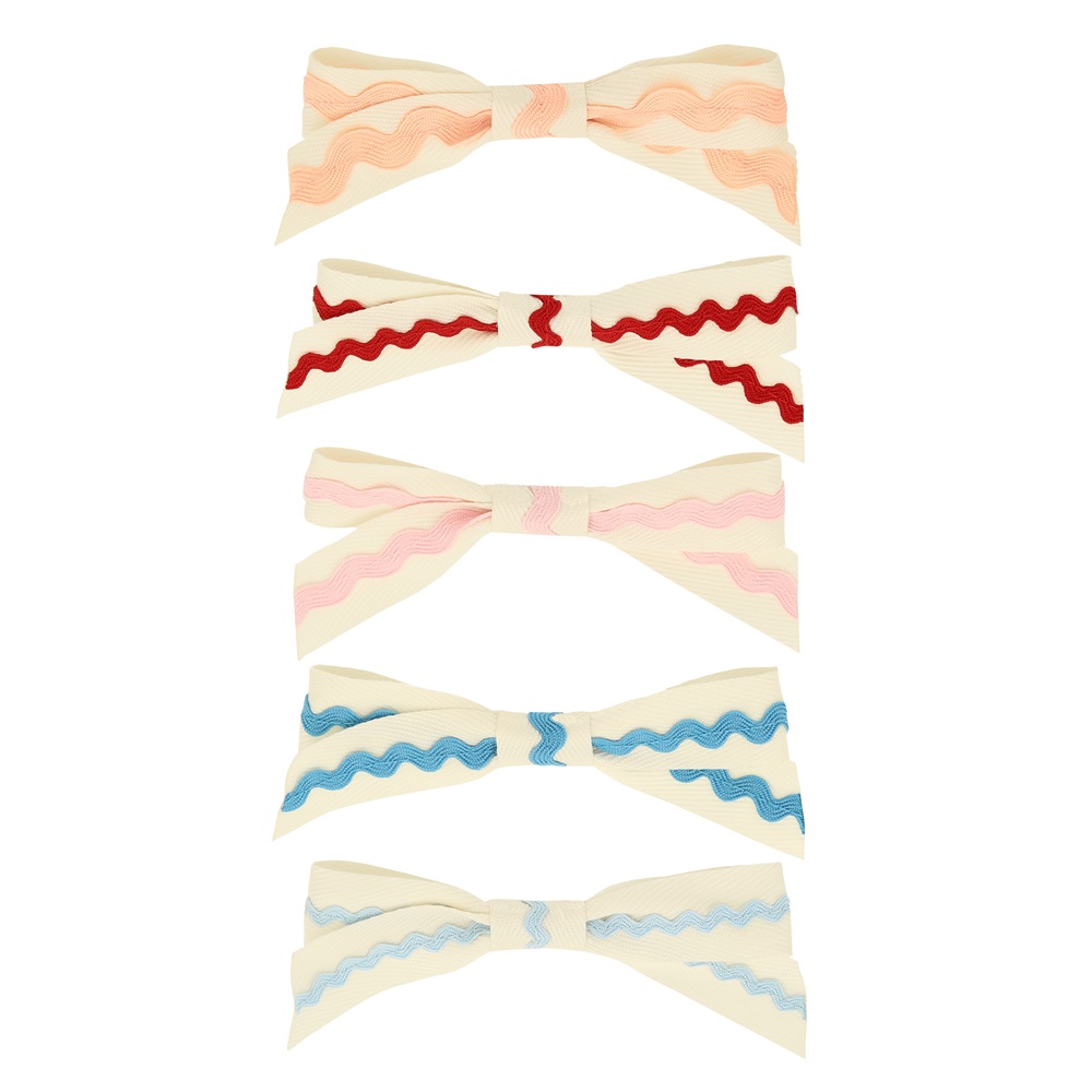 Meri Meri - Ric Rac Bow Hair Clips