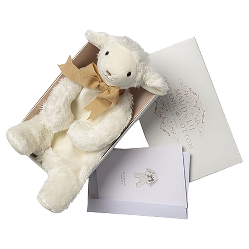 Maud n Lil - Organic Comforter In Gift Box - Lamb