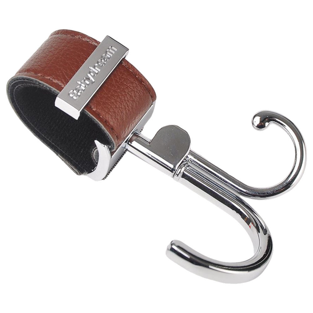 Baby Dream - Stroller Hook - Brown/Silver