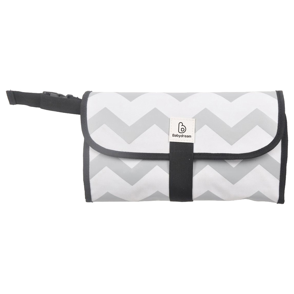 Baby Dream - On The Go Diaper Changing Mat - Grey