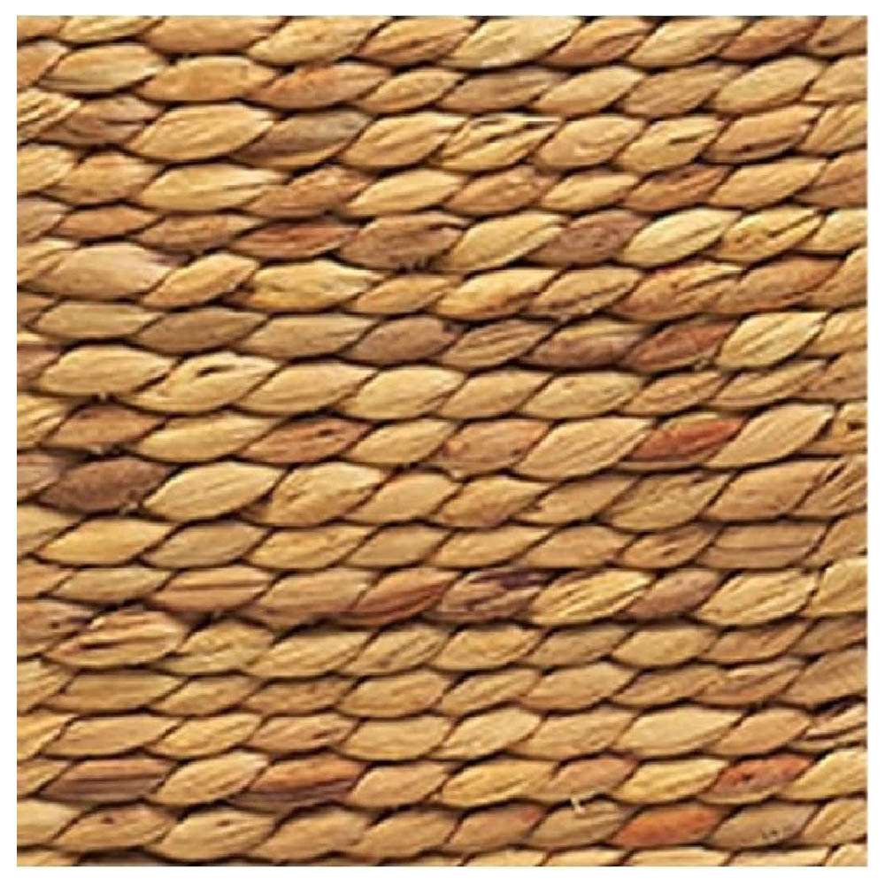 Homesmiths - Square Water Hyacinth Storage Basket - 30 X 30 X 30cm