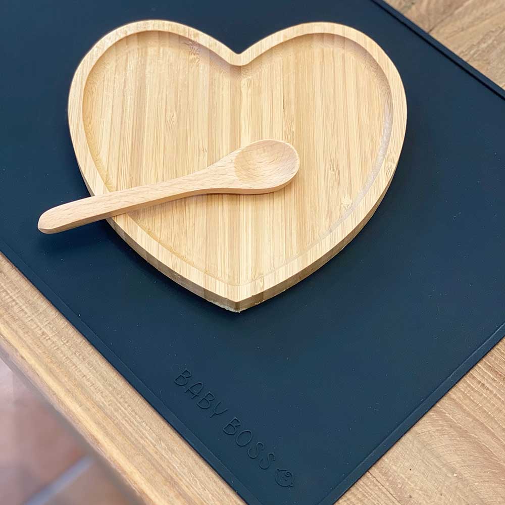 Baby Boss - Silicone Placemat - Black