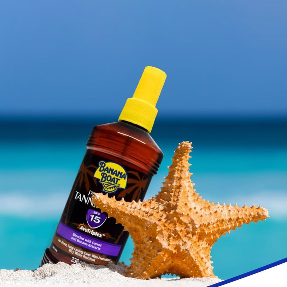 بنانا بوت - زيت تسمير واقي SPF 15 - 236 مل