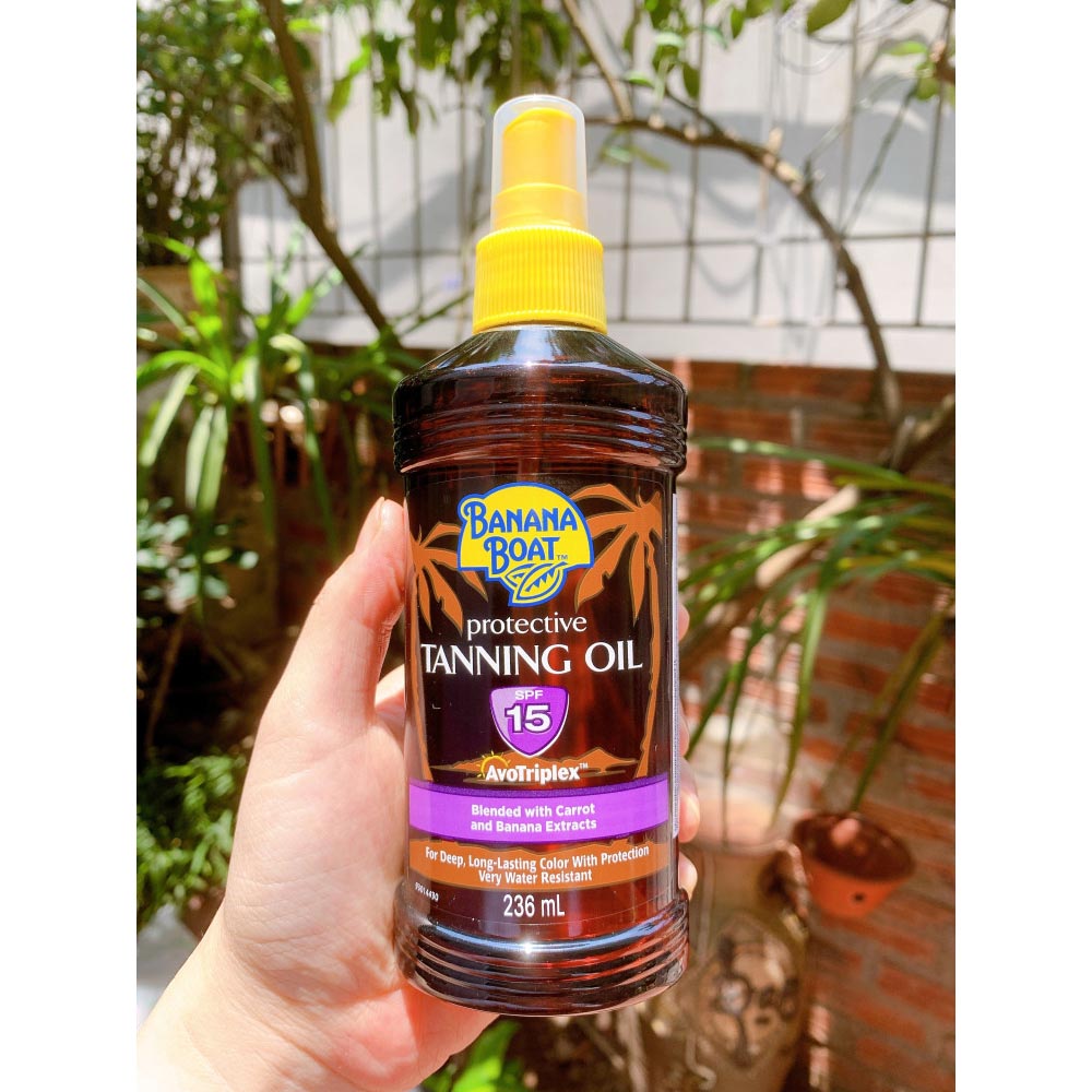 بنانا بوت - زيت تسمير واقي SPF 15 - 236 مل