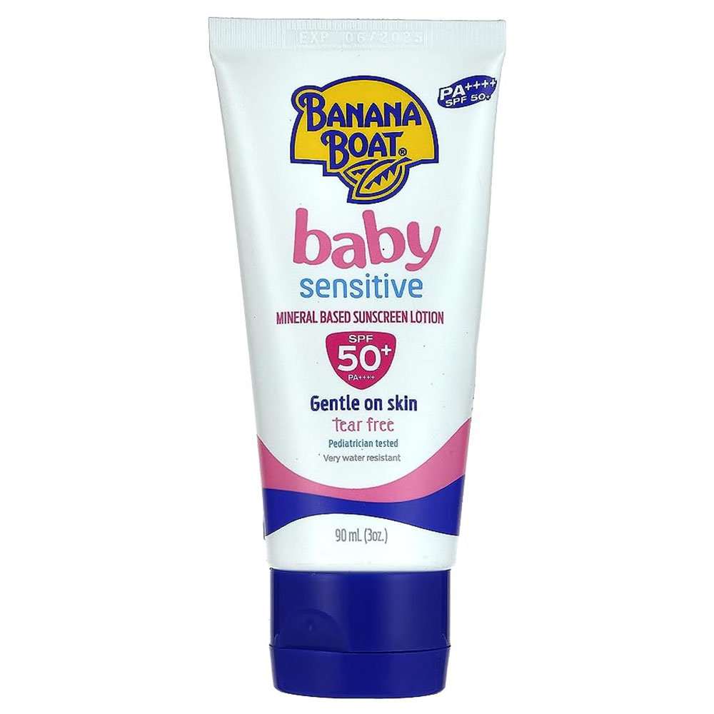 بنانا بوت - لوشن واقي من الشمس SPF 50 للرضع للبشرة الحساسة - 90 مل