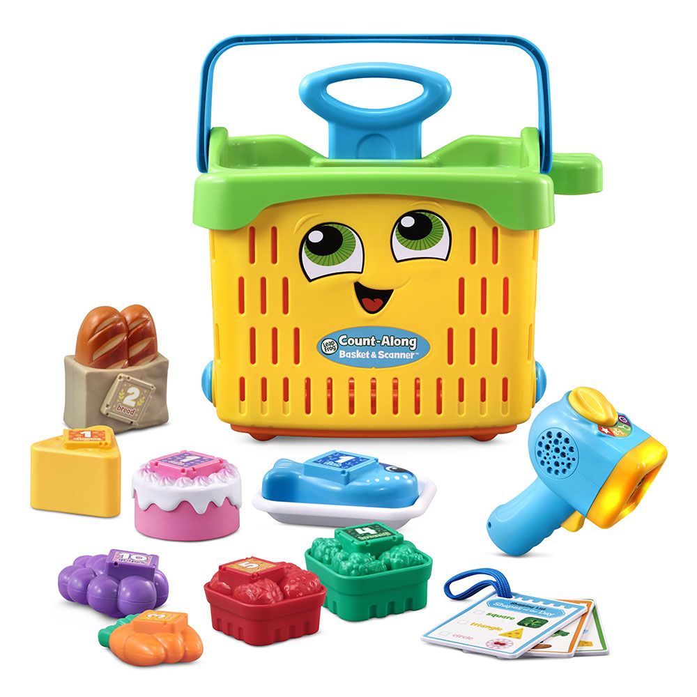 Leapfrog - Count Along Basket And Scanner