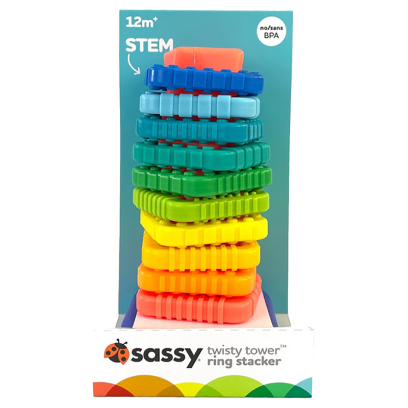 Sassy - Twisty Towers Ring Stacker