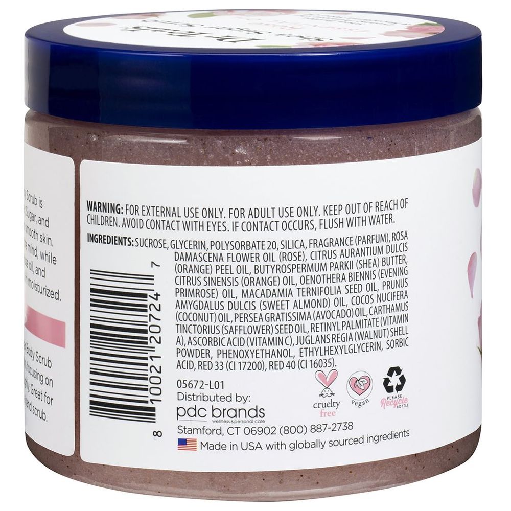 Dr Teal's - Shea Sugar Body Scrub Rose - 538g