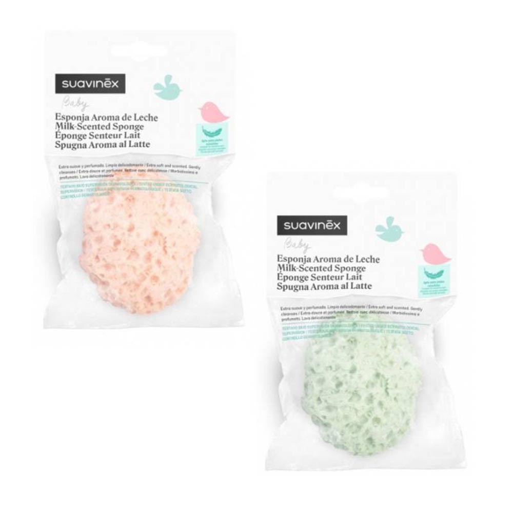 Suavinex - Milk Arome Baby Sponge - Color May Vary - 1pc