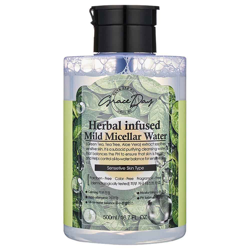 Grace Day - Herbal Micellar Cleansing Water - 500ml