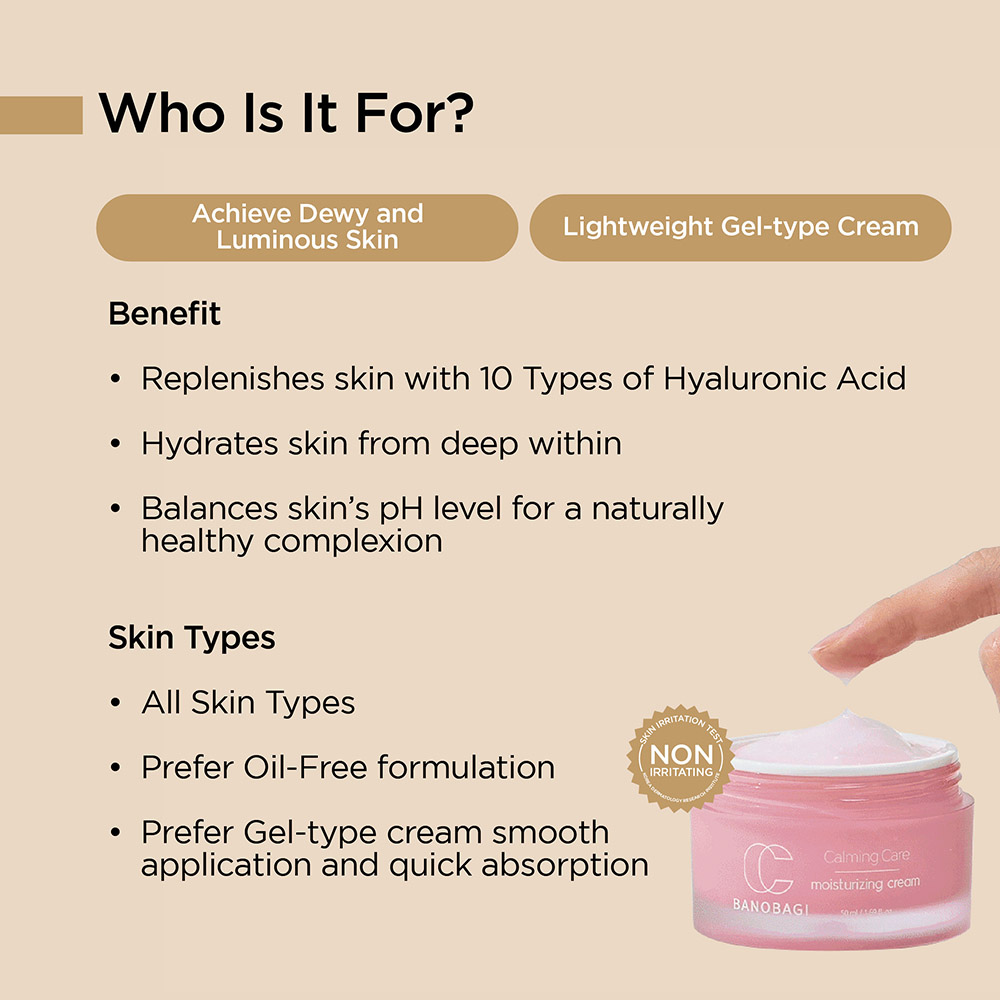 Banobagi - Calming Care Moisturizing Cream - 50ml