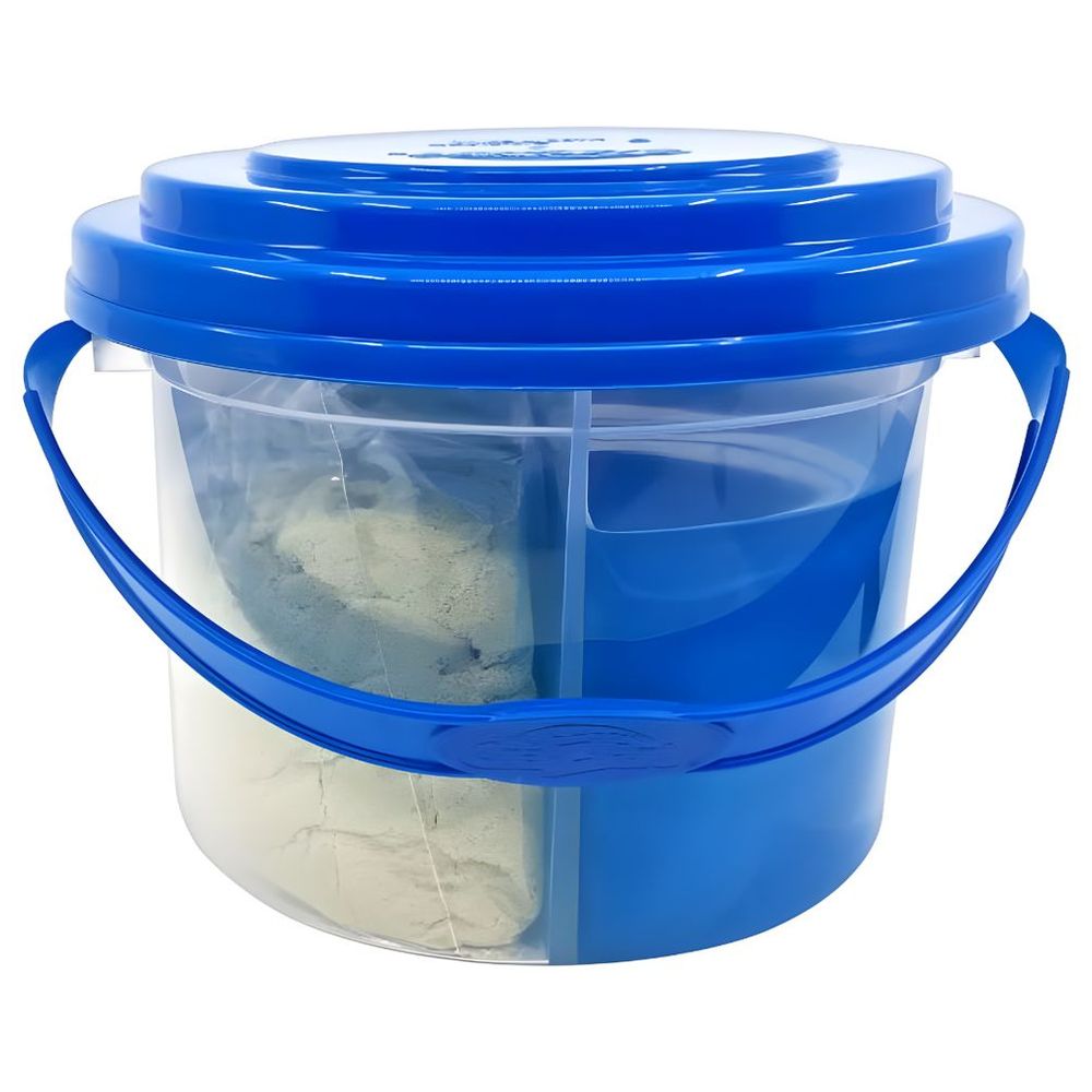 Cra-Z-Slimy - 2-In-1 Metallic Slimy Sand Combo Bucket - 340g