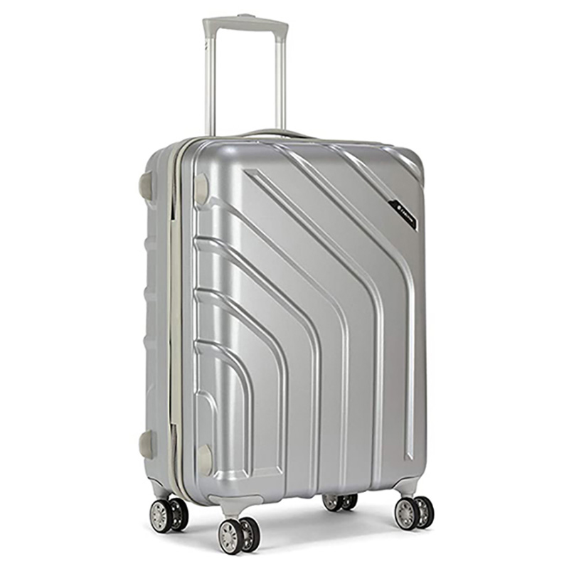 Carlton - Diesel Hardside Cabin Bag - Silver - 55 cm