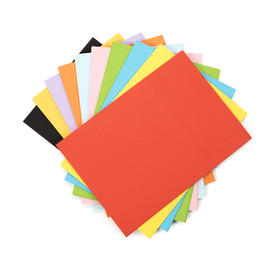 Recycled Card Vivid Colours 230Mic A4 100Pk