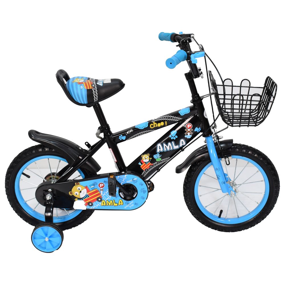 Amla - B07-16B Bicycle - 16-Inch - Blue