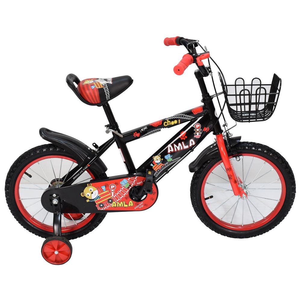 Amla - B07-16R Bicycle - 16-Inch - Red