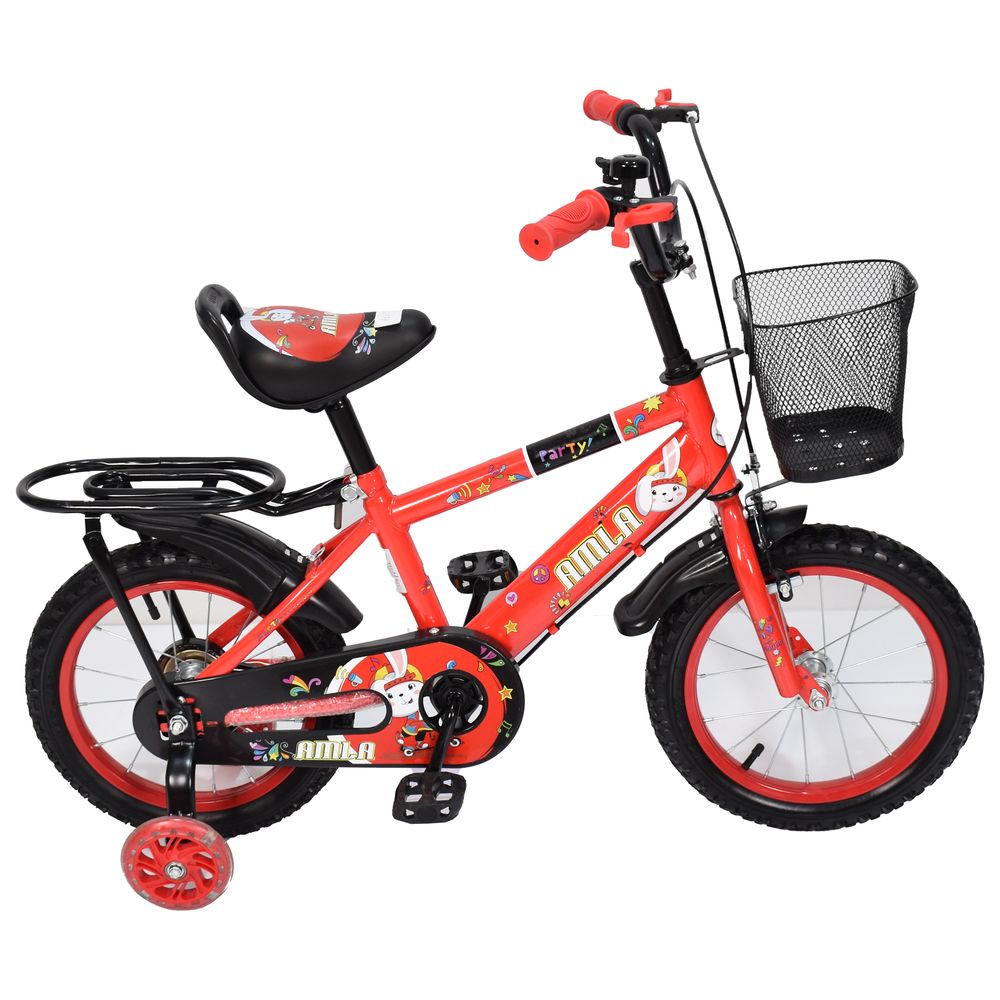 Amla - B08-14R Bicycle - 14-Inch - Red
