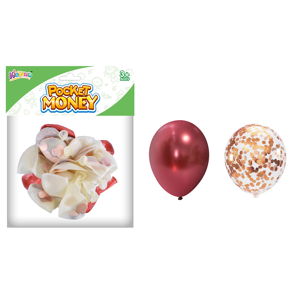 Kidzpro - Balloon w/ Gold Confetti - 30pcs