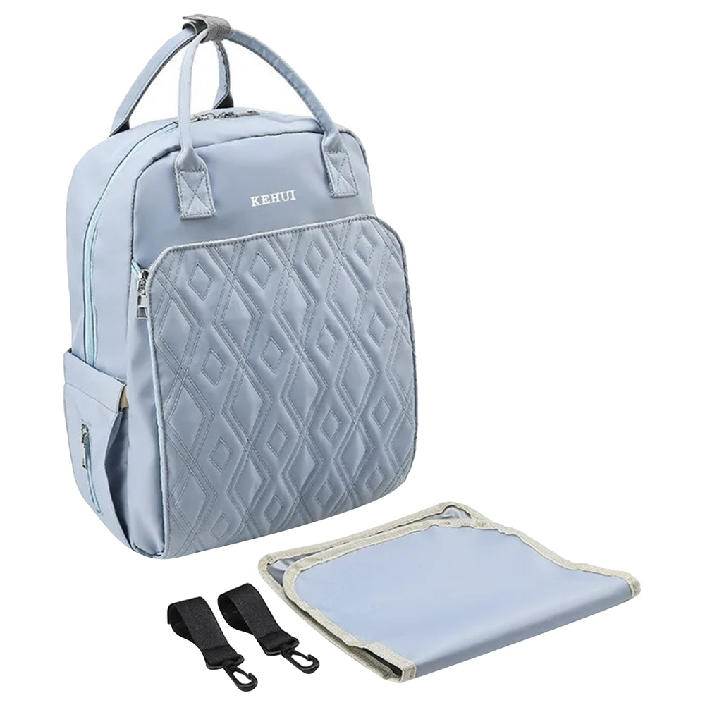 Bokihat - Mother And Baby Diaper Bag - Sky Blue - 40x33cm