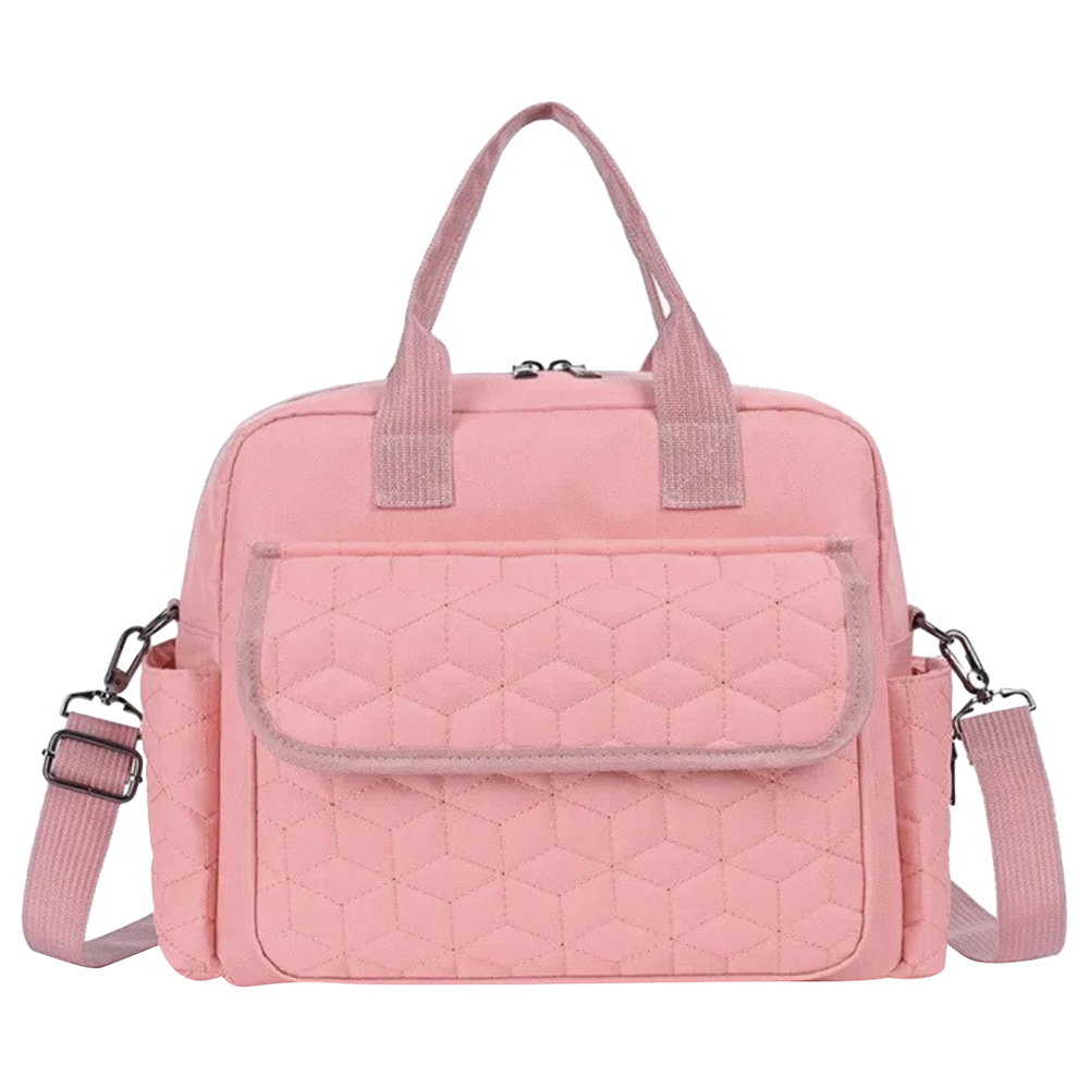 Bokihat - Mother And Baby Diaper Bag - Pink - 40x30cm