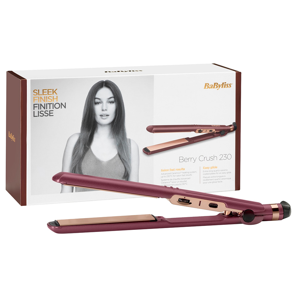 Babyliss - Berry Crush 230C Quartz Ceramic Straightener