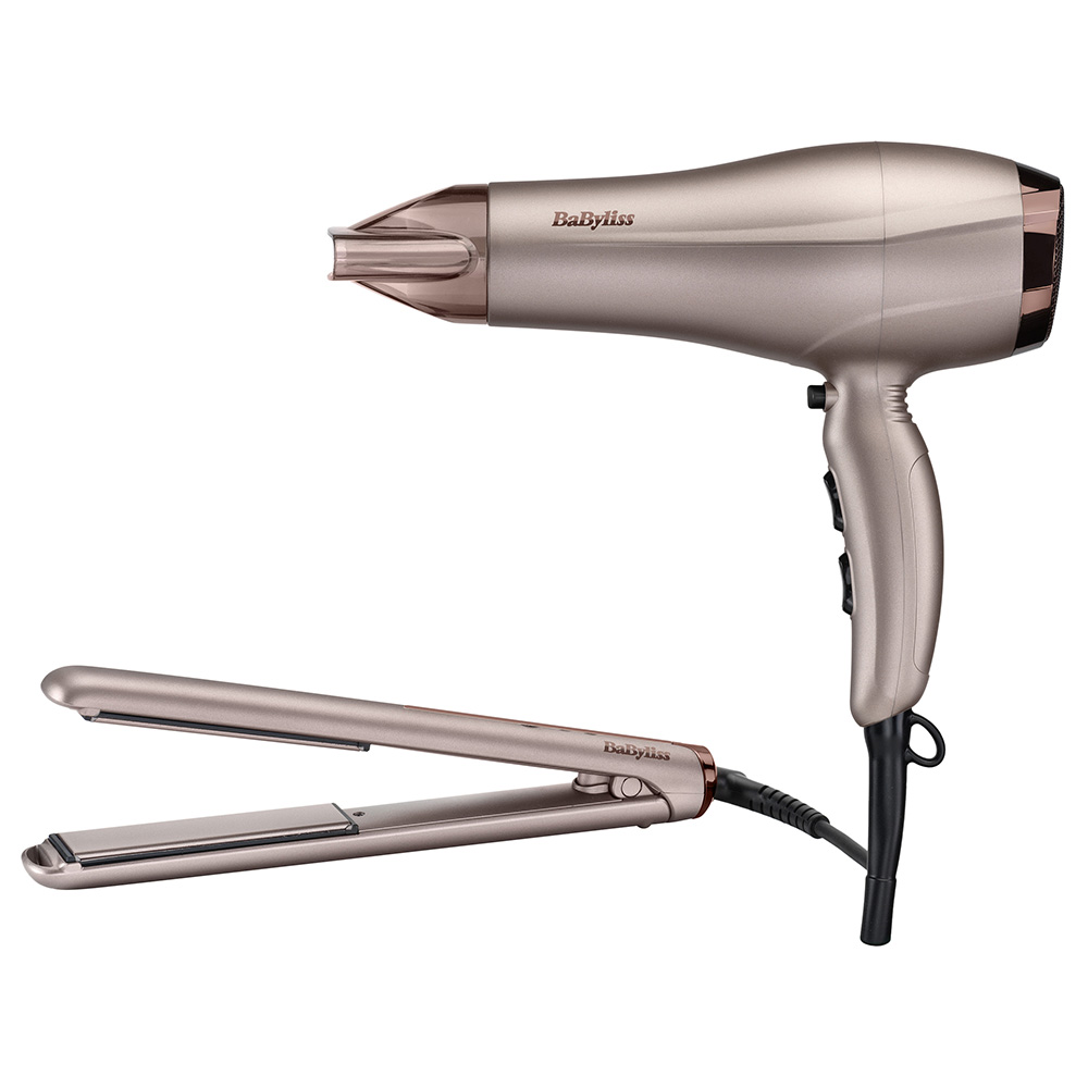 Babyliss - Golden Bundle Hair Dryer & Straightener