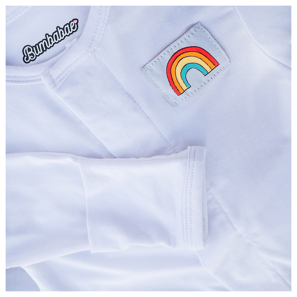 Bumbabae - Magnetic Clasp Growsuit - Stamp Of Rainbow