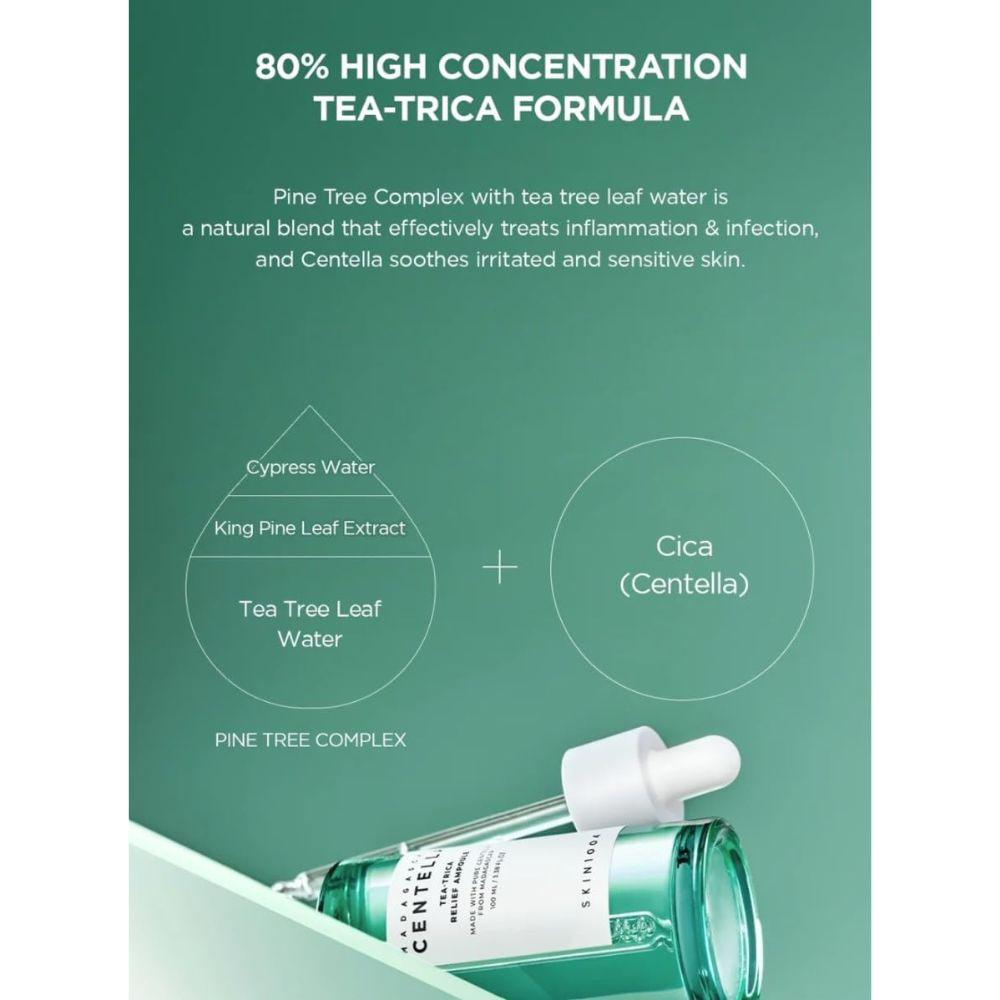 SKIN1004 - Madagascar Centella Tea-Trica Relief Ampoule - 100 ml