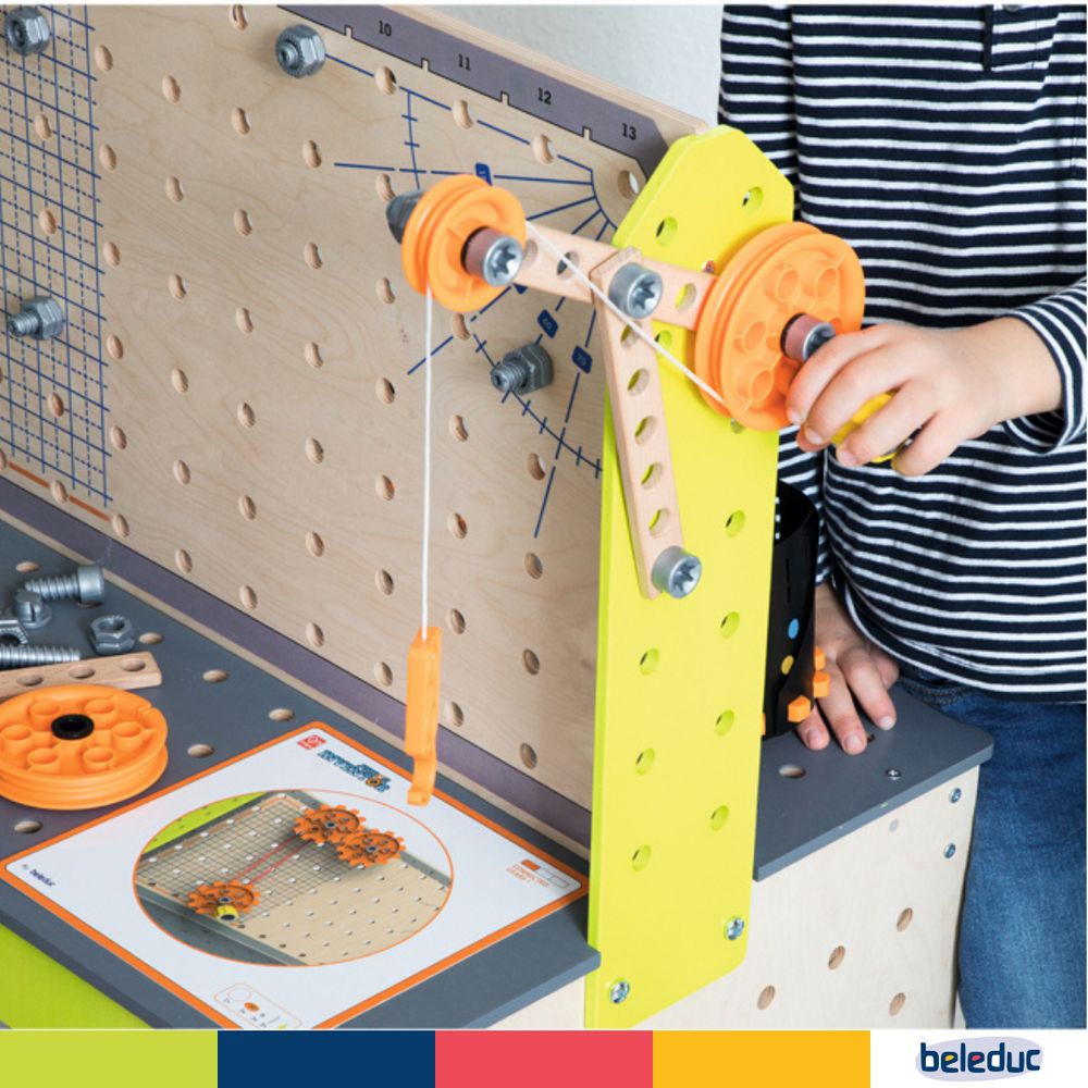Beleduc - Junior Inventor Table Set - XXL